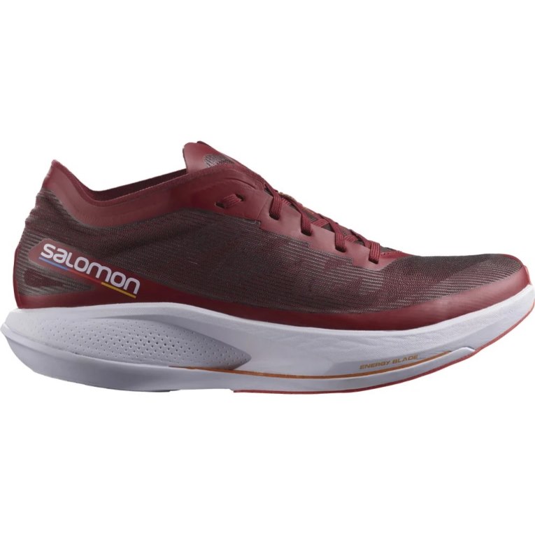 Burgundy Salomon Phantasm Men\'s Running Shoes | IE ZX8261